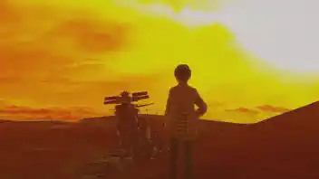 夕日に沈むヤマトinVR #宇宙戦艦ヤマト 50周年 のサムネイル