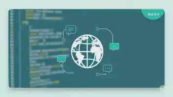 Google Apps Scriptのロゴと、翻訳をイメージさせる吹き出しや地球儀のアイコンを組み合わせたもの。背景にうっすらとプログラムのコードが見えるデザイン