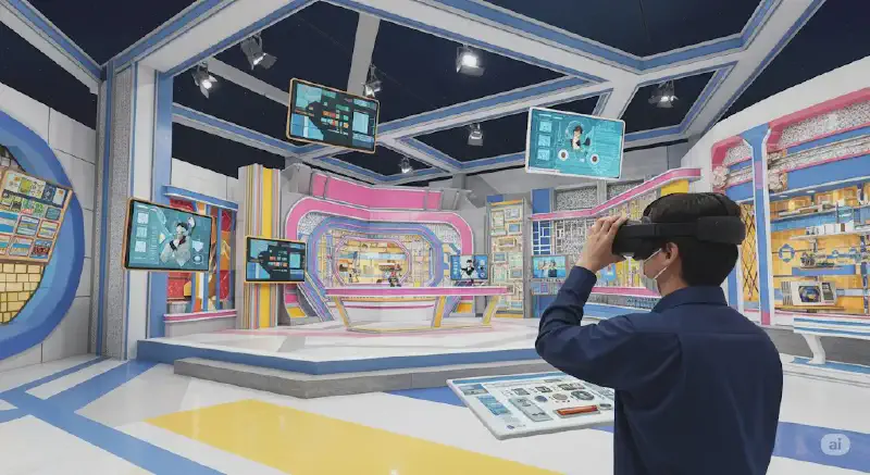 「エンタテ！区～テレビが知らないe世界～」にバーチャル大道具さんとして出演しました